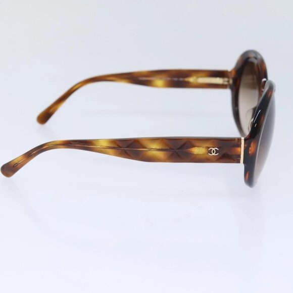 Christian Dior Sunglasses Plastic Brown Gold Auth yk15068 - Picture 6 of 12